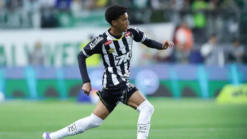 Robinho Jr no Santos (FOTO: Alexandre Schneider/GETTY)