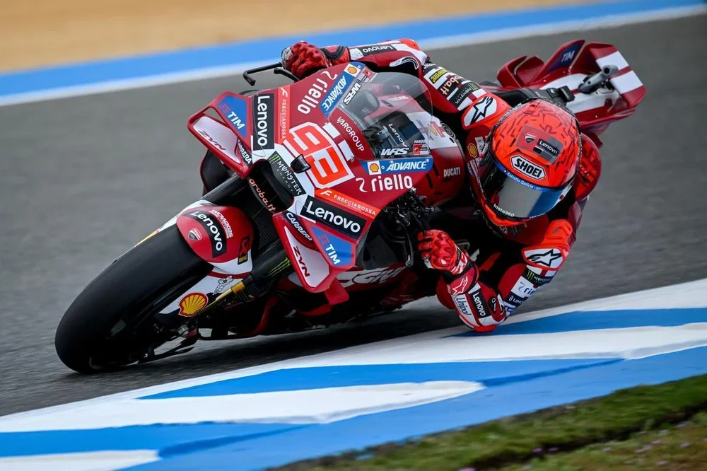 Marc Márquez, piloto de Ducati, en un GP reciente
